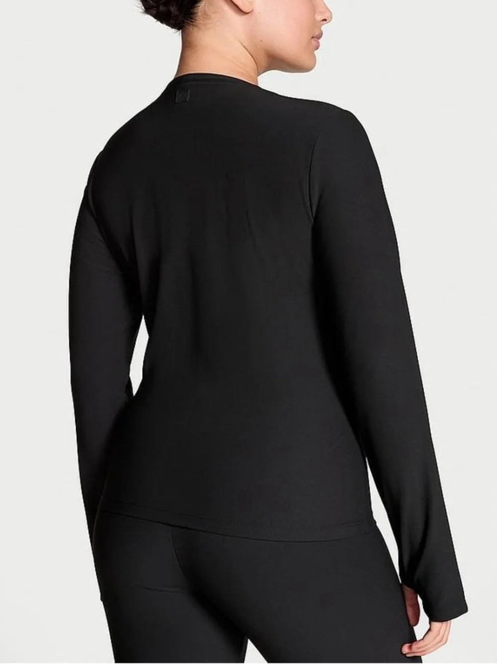 Victoria’s Secret VSX LUXRib Full-Zip Jacket Black